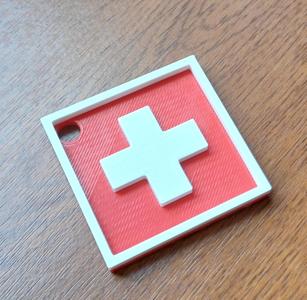 Switzerland Keychain