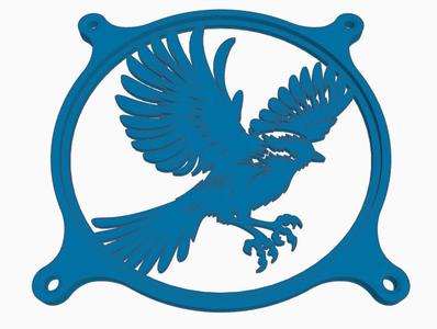 Fan cover: Little bird (120 mm)