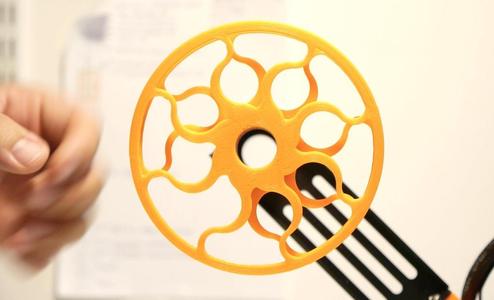 the WHEEL - TWO SIDED - Ender 3 loose, unspooled filament protector, guide