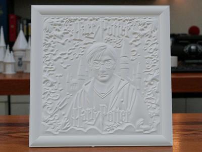 Harry Potter 3D Print Frame Burst