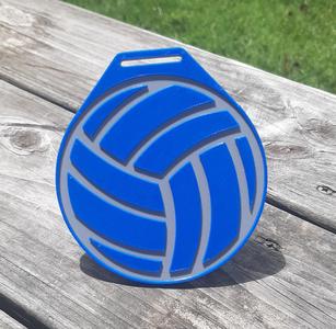 Customizable Volleyball Medal, sports award, participation gift