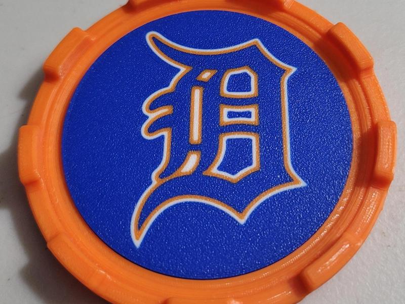 COASTER MASTER INSERT - DETROIT TIGERS