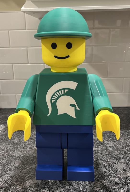 Mega Lego-like Spartan/Sparty Minifigure (10:1 scale) - Body only