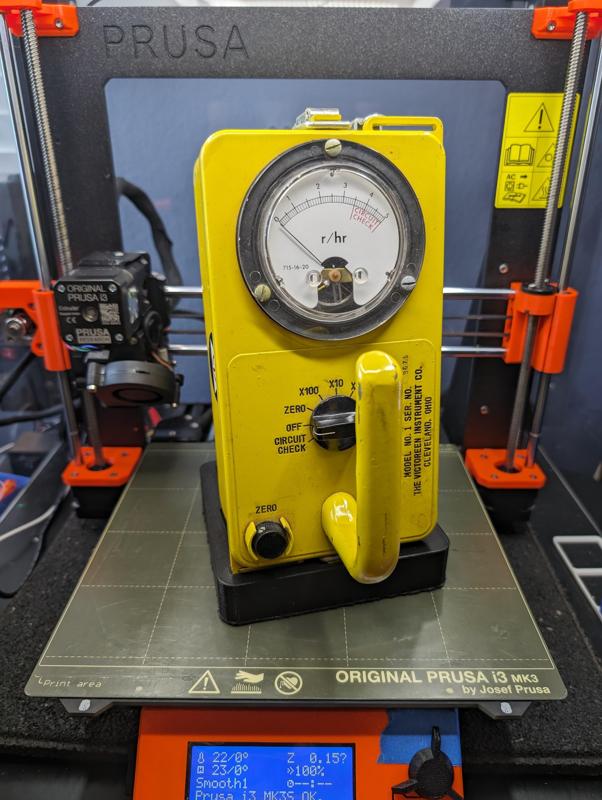 Stand for USGS Geiger Counter Item No CDV-717