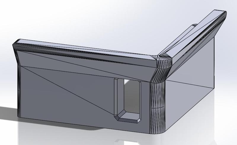 K1/K1C  Lid Raiser Slotted Corner