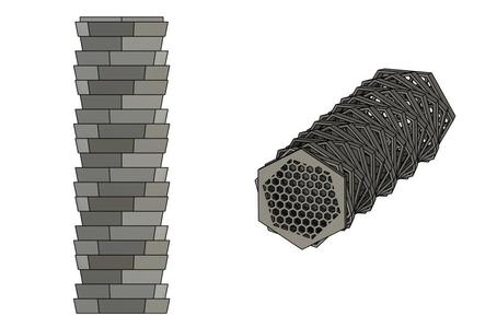 Silica Gel Hex Container - Optimized