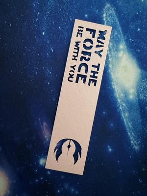 Bookmark, jedi, may the force be with you, Star Wars