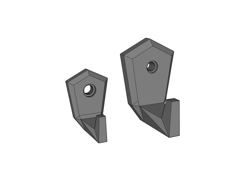 Wall Mounted Multi Purpose Hook