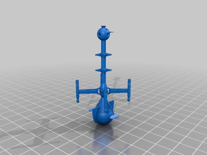 Comet Cyberlab Capitain Flam Captain Future STL