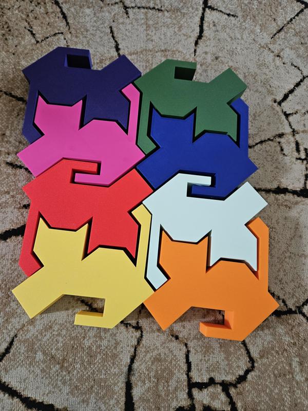 Tileable cat - pave "stone"