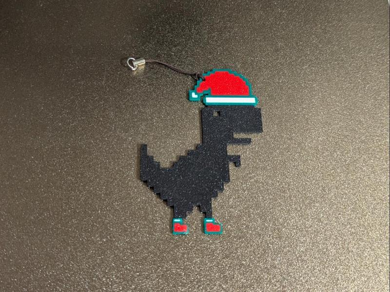 Christmas Chrome Dino