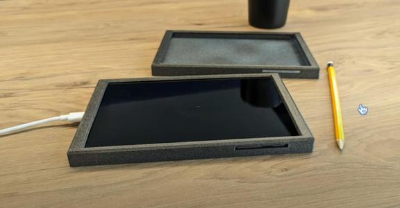 Holder for SM-X110 to screw to wall - Samsung Galaxy Tab A9 Lite tablet