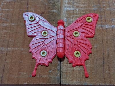 Swallowtail Hinge Print-in-Place