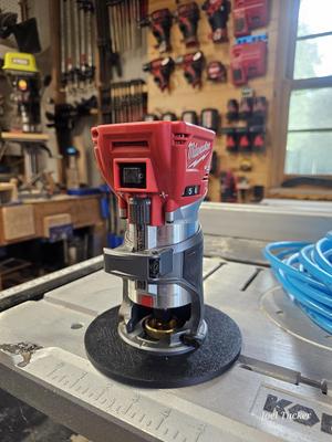 M18 Router Base for Template Bushings