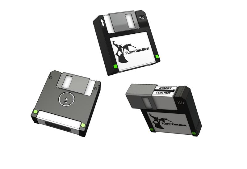 Floppy Disk Bank