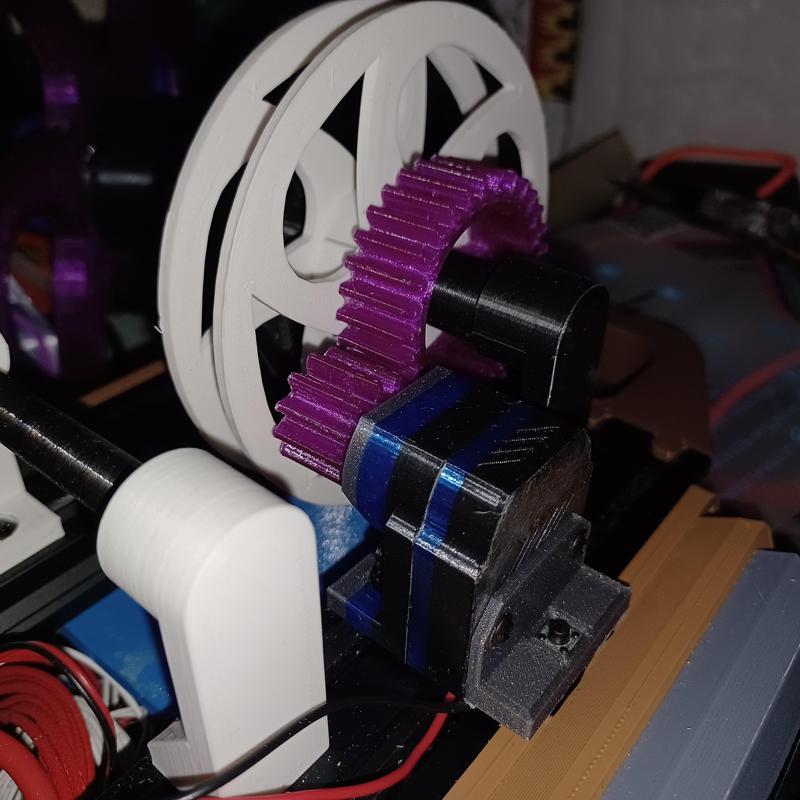 AUTO WINDER MOTOR MOUNT KIT! SPOOL FOR 8MM PET/ HDPE STRIPS! RECREATOR3D