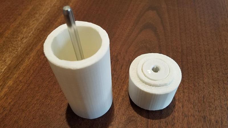 Pepper or Salt Mill for a CrushGrind Quadro Mini 100mm Mechanism