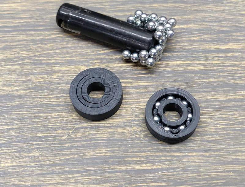 Parametric openscad ball bearing