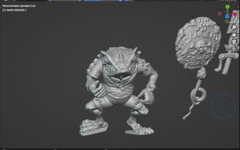 NAPOLEON BONAFROG TMNT VINTAGE