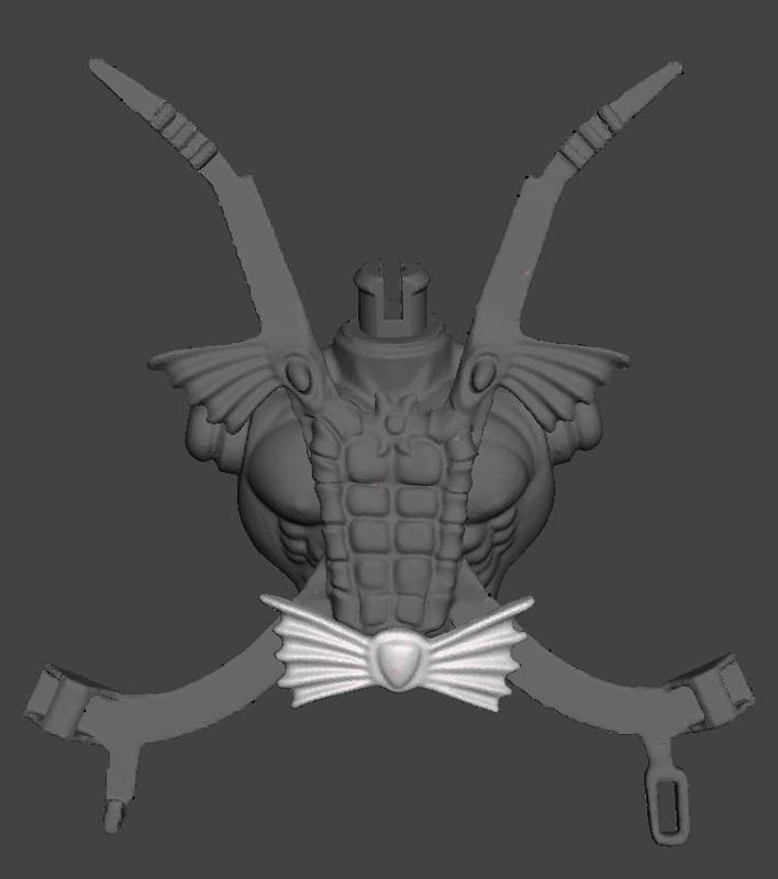 Merman Belt for Motu Figures (Vintage-Origins)