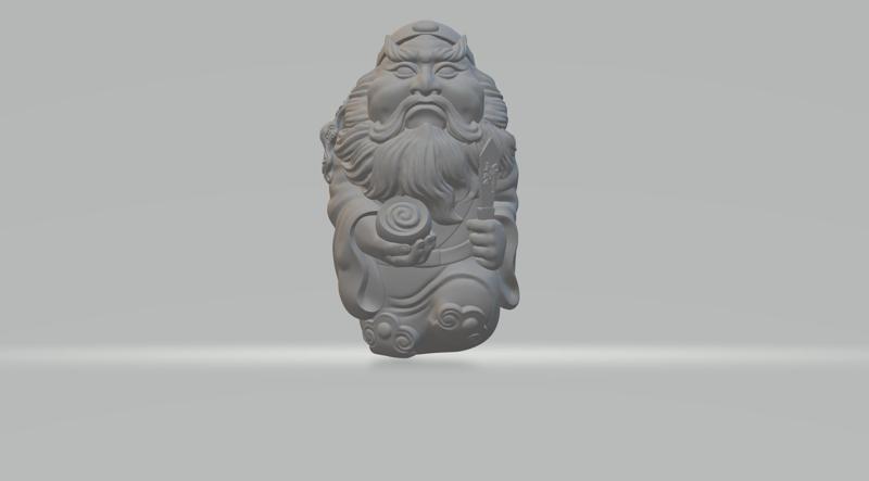Zhong Kui 3D print model