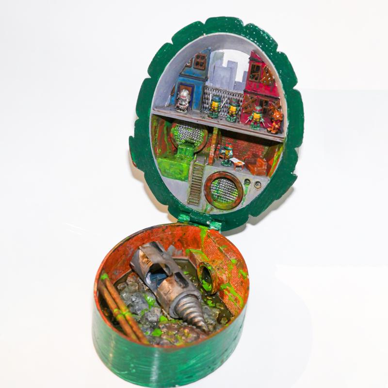 TMNT mini Playset