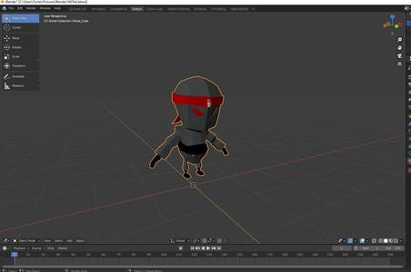 Low Poly Foot Ninja
