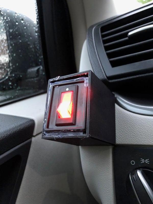 Auxillary Light Switch Holder