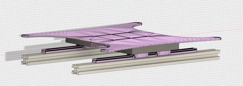 Tevo Tornado Y Axis Linear Bracket MGN12H-MGN9C