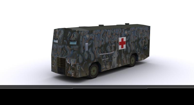 Improvised tank - WAR IN CROATIA - Vukovar medic bus