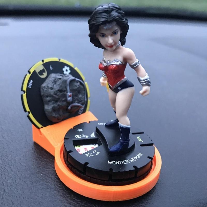 Heroclix Base with Object Holder