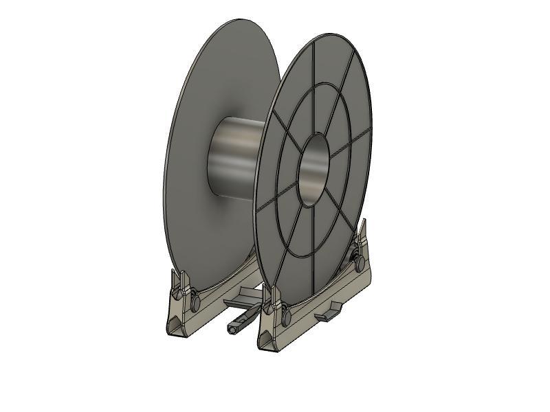 MMU3 Spool holder 1kg Bobbin v1