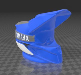 MATE CASCO YAMAHA NEW MINIMALISTA