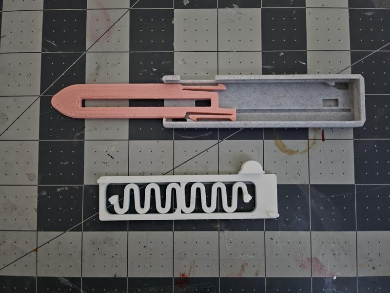 OTF Fidget Knife Improved Blade & Slider