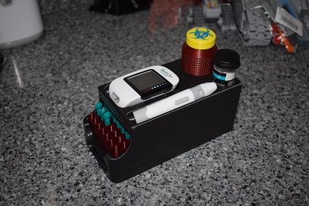 Glucose Testing Organizer