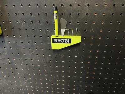 Ryobi Hook And Pick Set Pegboard Mount