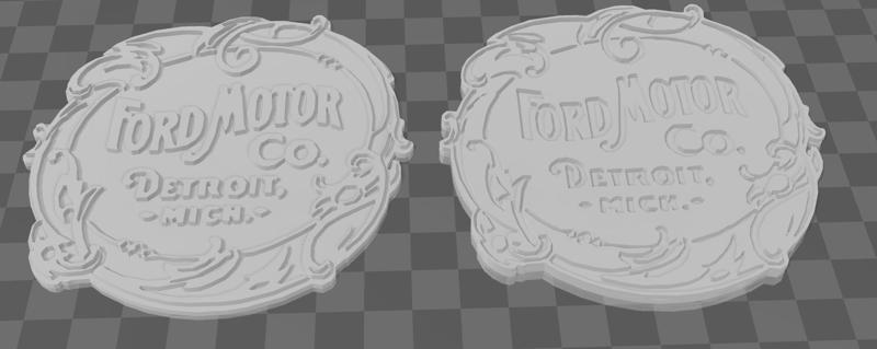 Ford Motor Compant Coasters