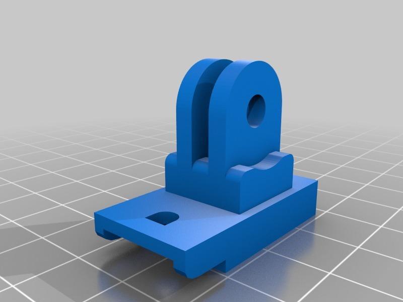 Fenix BC21R to Helmet GoPro compatible adapter