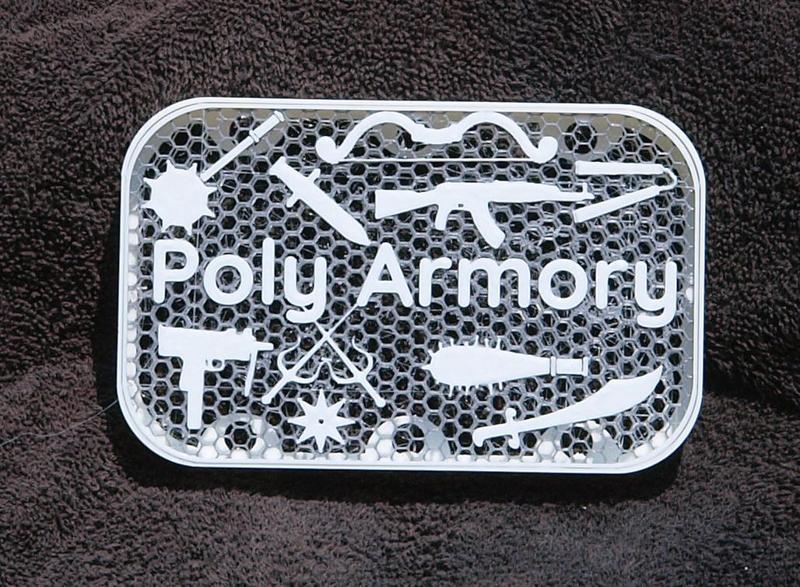 Poly Armory sign