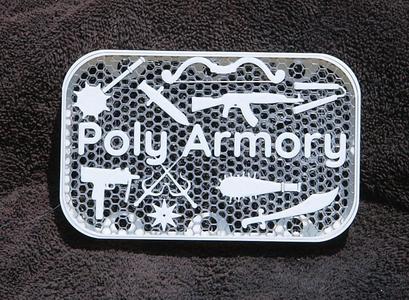 Poly Armory sign