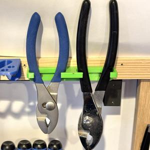 Wall Mount Pliers Holder - 2, 3 or 4 pair