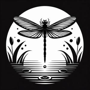 Wall art: Dragonfly (three colours)