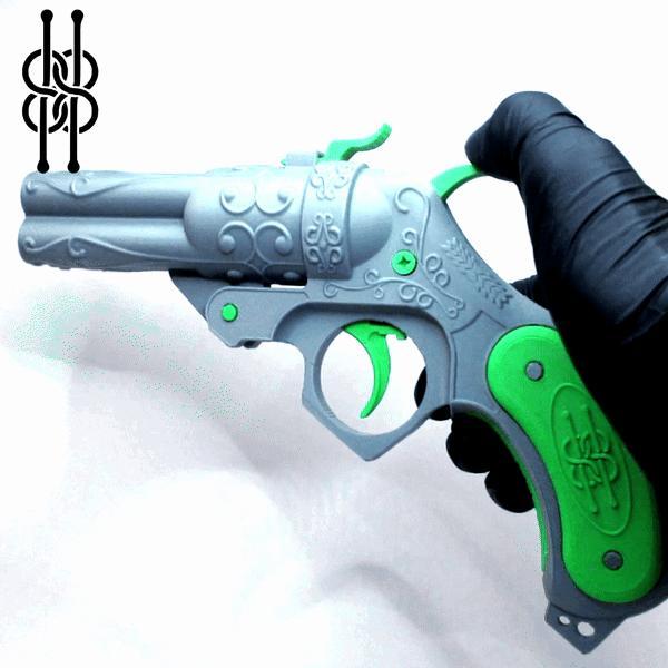 Victorian Gun Four Barrel Version