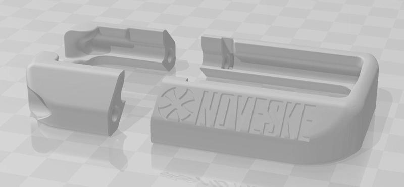 Custom Magwell with Noveske Logo for Tokyo Marui MWS