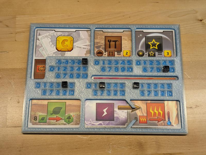 Terraforming Mars Player Card Holder