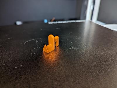 Skadis hook for wire cutter (thicker and stronger clip)
