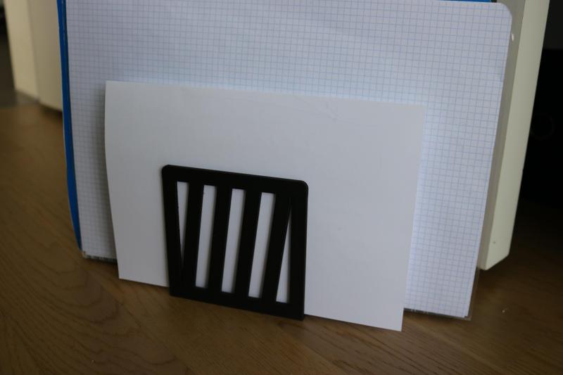 Parametric paper tray