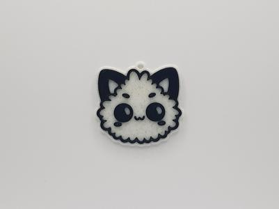 Cute Furry Friend Keychain