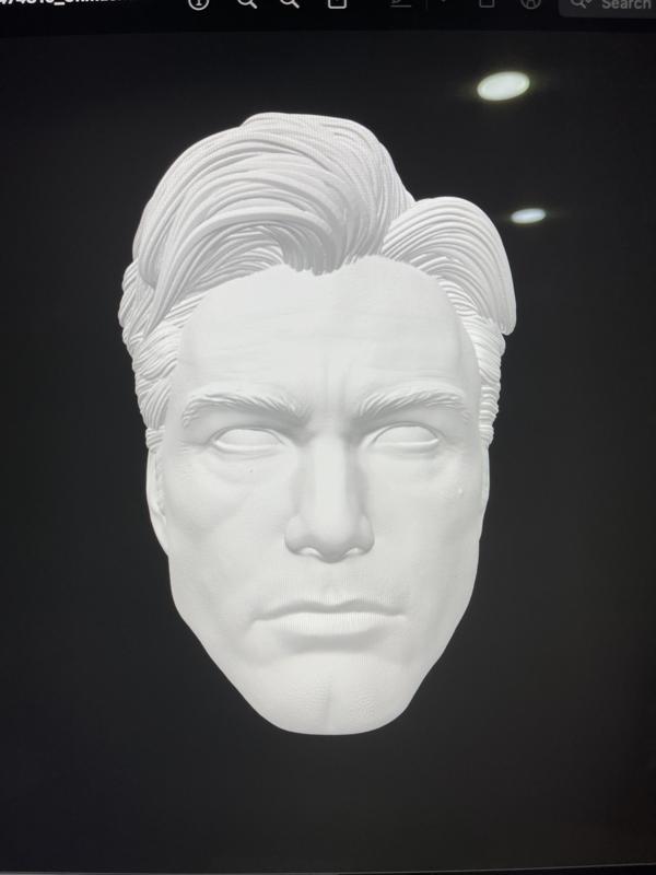 Bruce Wayne Head