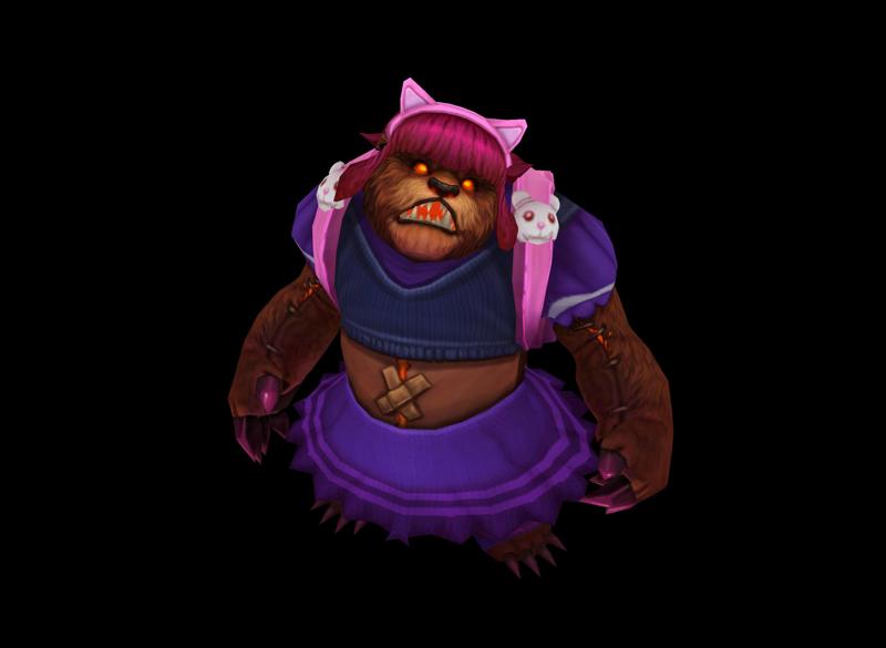 Reverse Annie tibbers League of Legends 3D print model